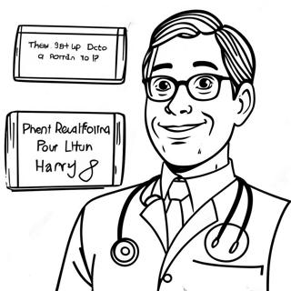 When I Grow Up Doctor Coloring Page 47882-38371