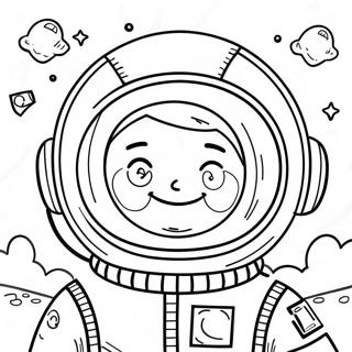 When I Grow Up Astronaut Coloring Page 47883-38366