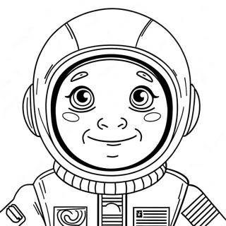 When I Grow Up Astronaut Coloring Page 47883-38367