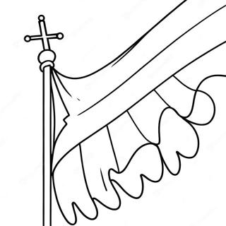 Christian Flag Coloring Page 47922-38398