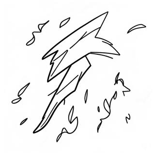 Lightning Coloring Pages