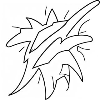 Lightning Bolt Coloring Page 47952-38427