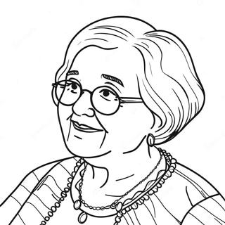 I Love My Grandma Coloring Pages