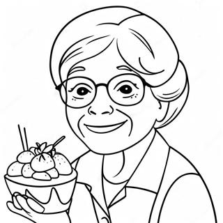 I Love My Grandma Coloring Page 47962-38436