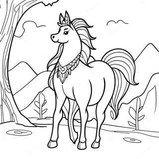 Spirit Untamed Coloring Page 47972-38440