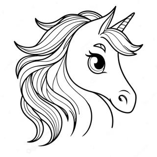 Lucky The Horse Spirit Coloring Page 47973-38446