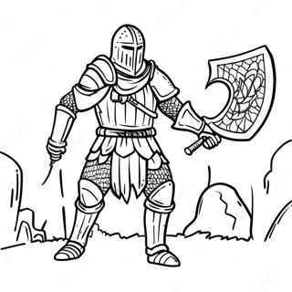 Dark Souls Coloring Pages