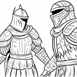 Dark Souls Coloring Page 47992-38460