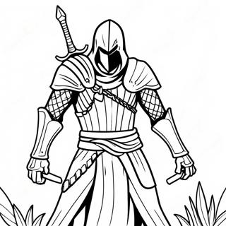 Artorias The Abysswalker Coloring Page 47993-38455