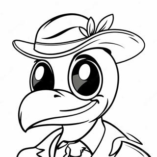 Gangster Tweety Bird In Cool Shades Coloring Page 48002-38462