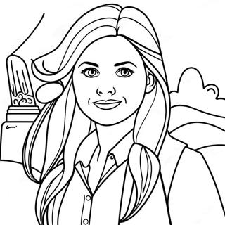 Ginny Weasley Coloring Pages