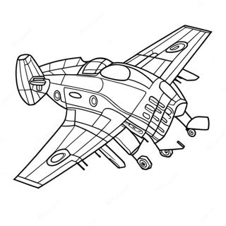 A10 Warthog Coloring Page 48032-38486