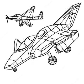 A10 Warthog Coloring Page 48032-38487