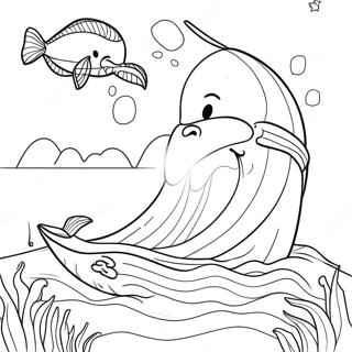 Jonah And The Whale Coloring Page 4811-4014