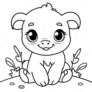 Baby Animal Coloring Pages