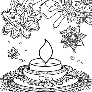 Diwali Coloring Pages