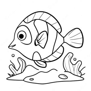 Finding Dory Coloring Page 4821-4022