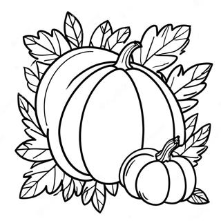 Fall Math Coloring Pages