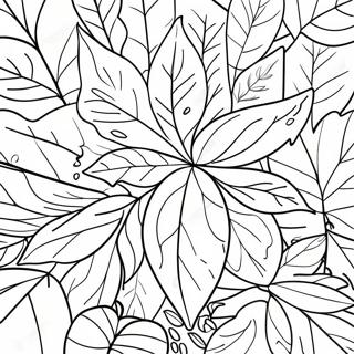 Autumn Leaves Math Coloring Page 48233-38646