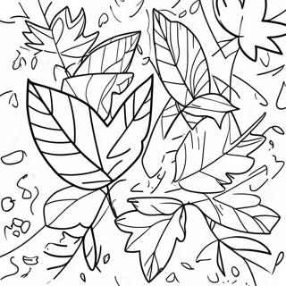 Autumn Leaves Math Coloring Page 48233-38647