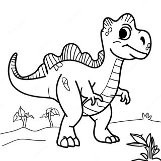 Dino Dana Coloring Page 48262-38667