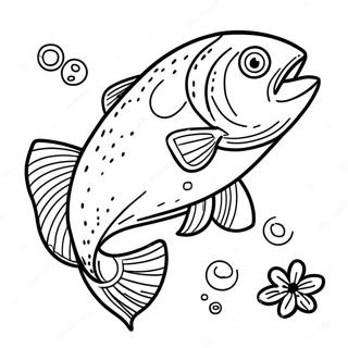 Trout Coloring Page 48282-38700