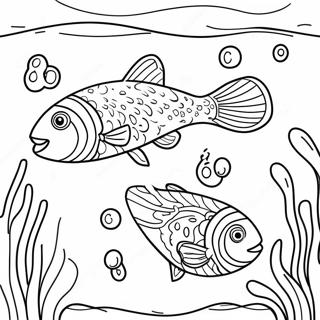 Trout Coloring Pages