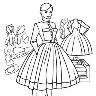 Dior Activity Coloring Pages