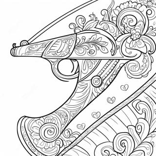 Vintage Shotgun Coloring Page 48303-38705