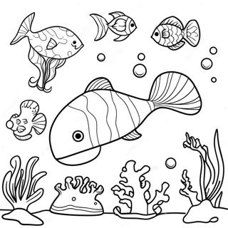 Under The Sea For Adults Coloring Pages