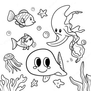 Under The Sea Coloring Page 48322-38720