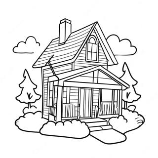 Real Estate Coloring Pages