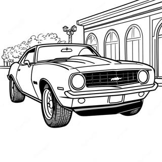 Camaro Coloring Pages