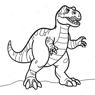 Ferocious Giganotosaurus Coloring Page 48423-38797