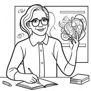 Best Teacher Coloring Pages