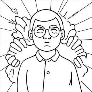 Anger Management Techniques Coloring Page 48492-38851