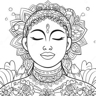 Calm Breathing Exercises Coloring Page 48493-38853