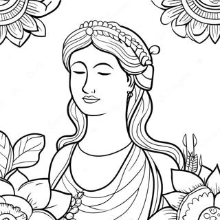 Calm Breathing Exercises Coloring Page 48493-38855