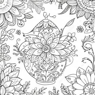 Johanna Basford Calendar 2017 Coloring Pages