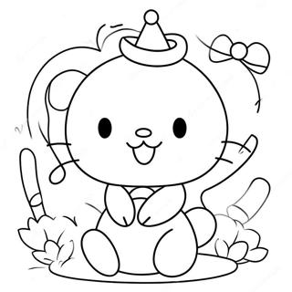 Sanrio Anime Coloring Pages