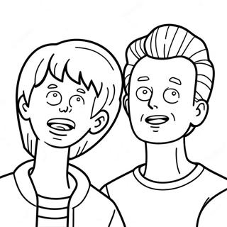 Beavis And Butthead Coloring Pages