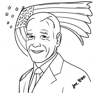 Joe Biden Coloring Pages