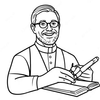 Pastor Appreciation Coloring Pages