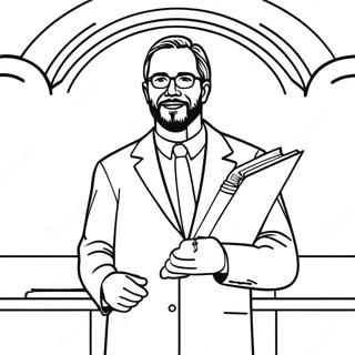 Pastor Appreciation Coloring Page 48712-39027