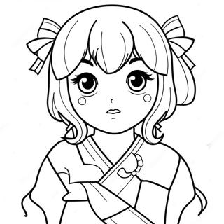 Shinobu Coloring Pages