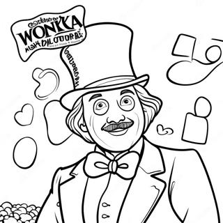 Wonka Bar Coloring Page 48722-39032