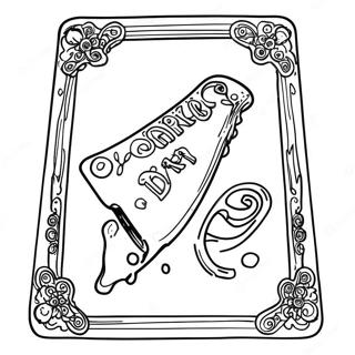 Golden Wonka Bar Coloring Page 48723-39038