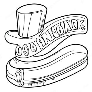 Golden Wonka Bar Coloring Page 48723-39040