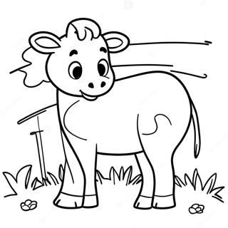 Funny Click Clack Moo Farm Animals Coloring Page 48743-39053