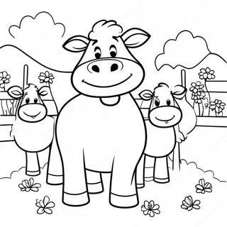 Funny Click Clack Moo Farm Animals Coloring Page 48743-39054